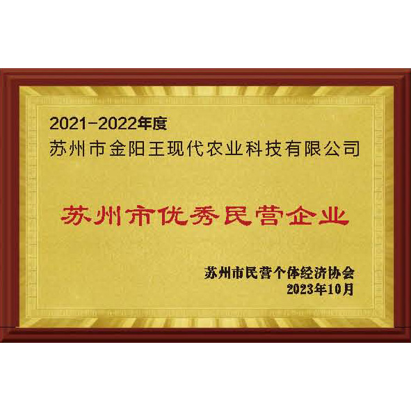 苏州优秀民营企业